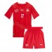 Švýcarsko Ruben Vargas #17 Dětské Oblečení Domácí Dres MS 2026 Krátkým Rukávem (+ trenýrky)
